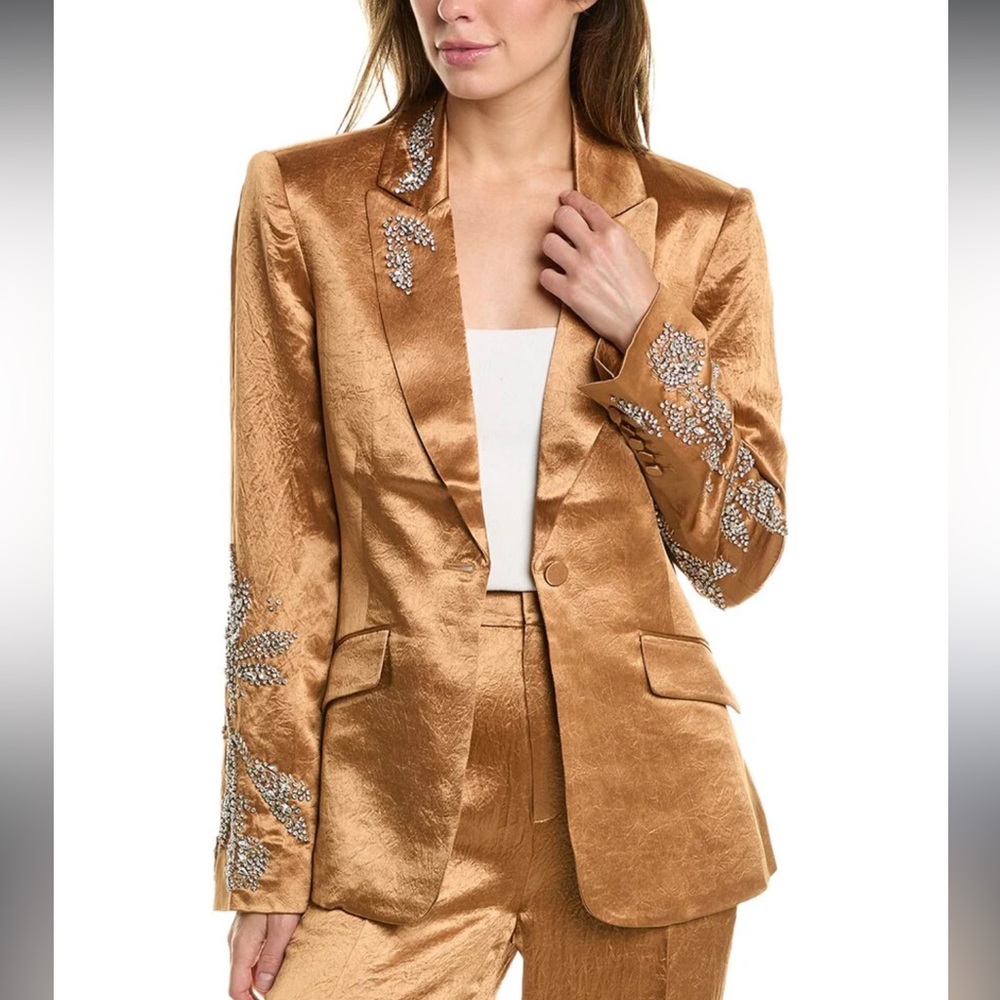 Satin jacket cinq a sept